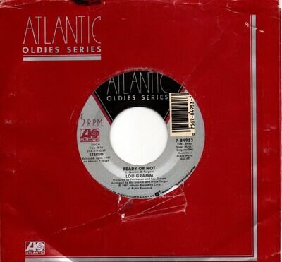 Lou Gramm:Ready or not/Midnight blue:US:Atlantic Oldies SeriesRe-issue