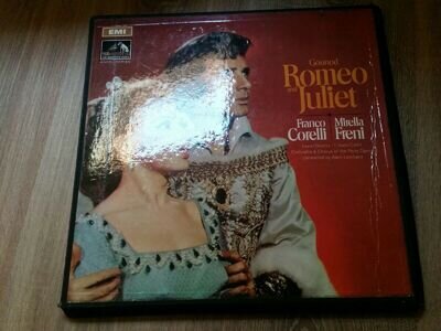 3 Lps Box Set Gounod Romeo And Juliet Franco Corelli Mirella Freni Vinyl record