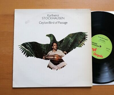 CHR 1110 Karlheinz Stockhausen Ceylon / Bird Of Passage 1976 Chrysalis Vinyl EX