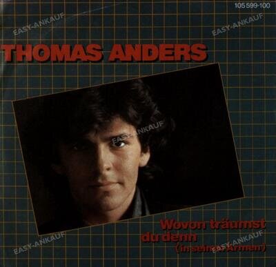 Thomas Anders - Wovon Träumst Du Denn (In Seinen Armen) 7in (VG+/VG+) '