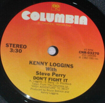 Kenny Loggins - Don't Fight It - Used Vinyl Record 7 - C12170z