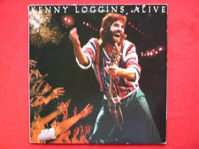 Kenny Loggins Alive 2LP Columbia C2X 36738 EX/VG 1980 double LP, US pressing, Al