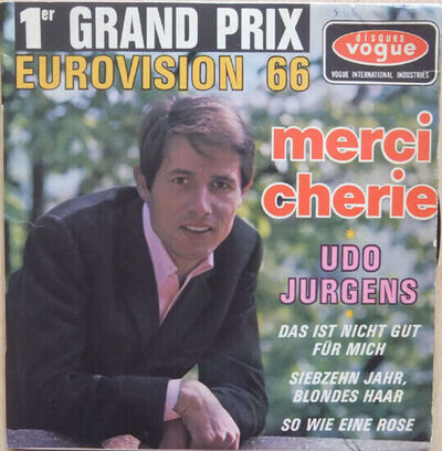 Udo Jürgens - Merci Cherie (7", EP)