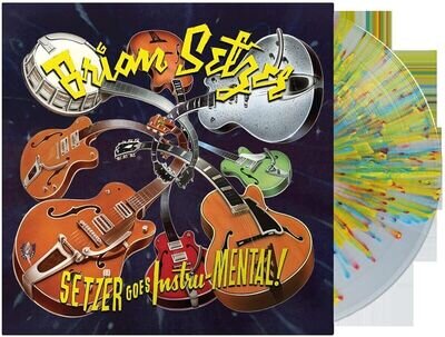 Brian Setzer Setzer Goes Instru-MENTAL! (Vinyl) 12" Album Coloured Vinyl