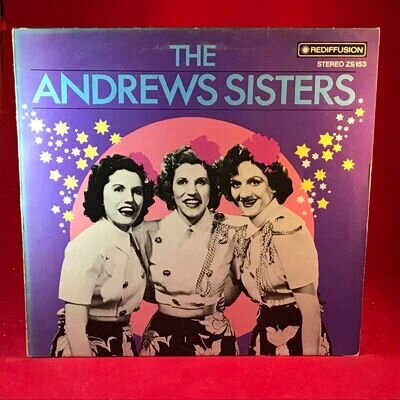 THE ANDREWS SISTERS Andrews Sisters 1973 UK vinyl LP EXCELLENT CONDITION