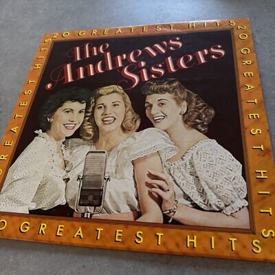 The Andrew’s Sisters 20 Greatest Hits Vinyl Record, Scana