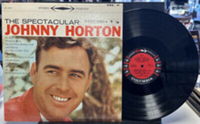 Johnny Horton - The Spectacular Johnny Horton - Columbia LP VG ROCKABILLY 6 EYE