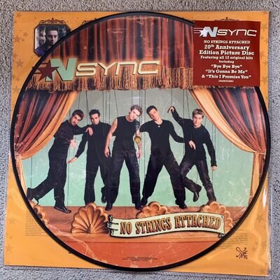 No Strings Attached 20th Anniversary Edition *Nsync (Record, 2020) New Sealed