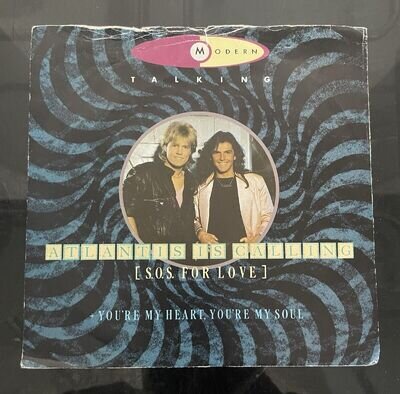 Modern Talking – Atlantis Is Calling (S.O.S. For Love) 7" Vinyl Record 1984