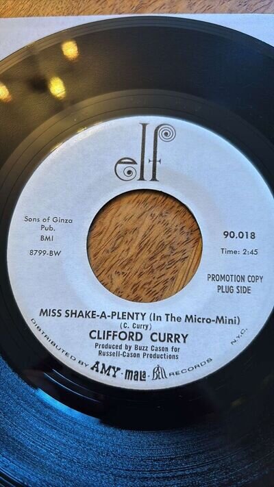 CLIFFORD CURRY MISS SHAKE A PLENTY / TCB (ELF)