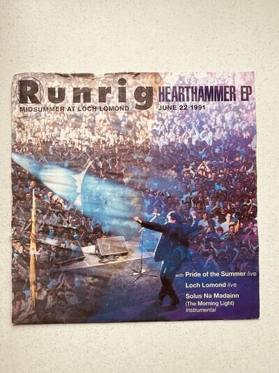 RUNRIG Hearthammer Loch Lomond Live. 7” Vinyl