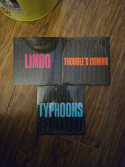 Royal Blood Singles Bundle Limbo Typhoons Troubles Coming 7" Vinyl