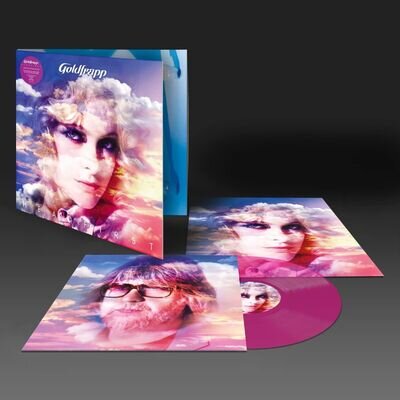 GOLDFRAPP Head First LP (NEW SEALED 2021 Magenta Coloured Vinyl) + Art Print