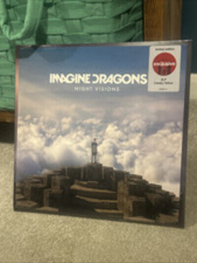 Imagine Dragons Night Visions [10th Anniversary Edition] Yellow Double Vinyl LP