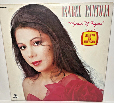 ISABEL PANTOJA * Genio y Figura * Lp Vinyl Record