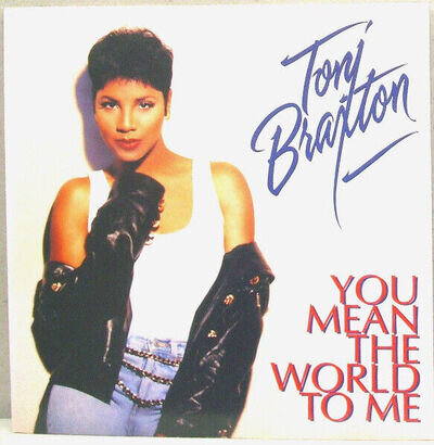 Toni Braxton - You Mean The World To Me - Used Vinyl Record 7 - 78 - B1450z