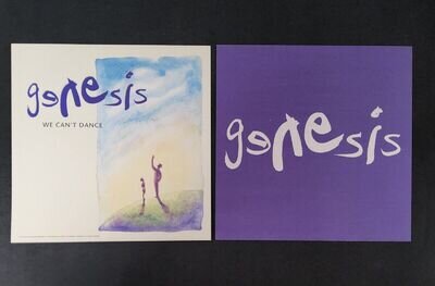 Genesis "We Can’t Dance" Poster Flat 12"x12"