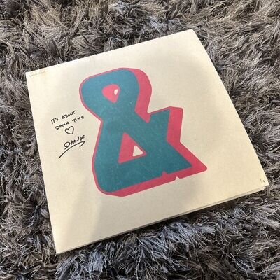 Bastille Vinyl & Personally Signed Lyrics Autograph