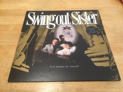 Swing Out Sister It's Better To Travel- Mercury Label OUTLP1 1987 NM/ EX