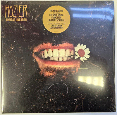 Hozier – Unreal Unearth LP Album vinyl record 2 x Light Umber limited 2023