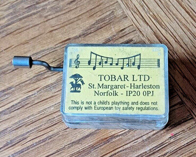 Music Box from Tobar Ltd Norfolk (Bare Bones)