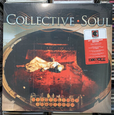 COLLECTIVE SOUL Disciplined Breakdown RSD 2022 NEW 25th Limited Red Vinyl LP