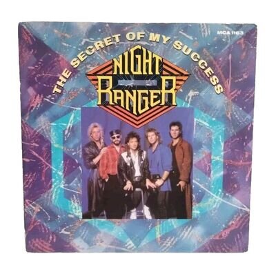 Night Ranger - The secret of my success 7" vinyl 1987 Rock Play Tested VG+VG+ A1