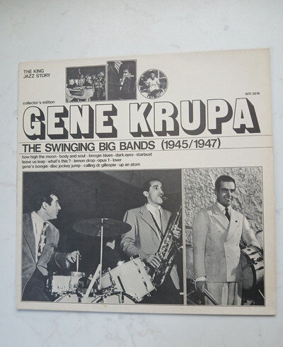 Gene Krupa - The Swinging Big Bands (1945/1947), LP, (Vinyl)