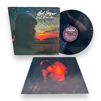 BOB SEGER AND THE SILVER BULLET BAND THE DISTANCE VINYL LP-CAPITOL-EST-12254-82