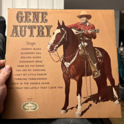 Gene Autry sings Cowboy blues vinyl