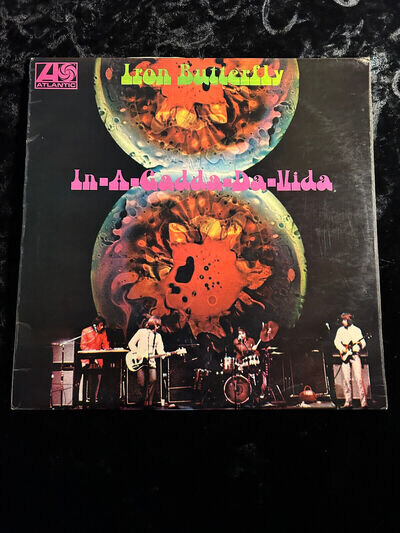 Iron Butterfly In-A-Gadda-Da-Vida VINYL LP 588116 UK FIRST