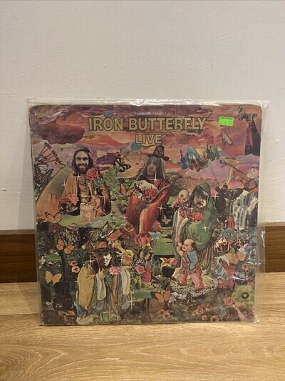 Iron Butterfly Live Vinyl Record