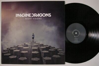 IMAGINE DRAGONS Night Visions INTERSCOPE LP VG+ l