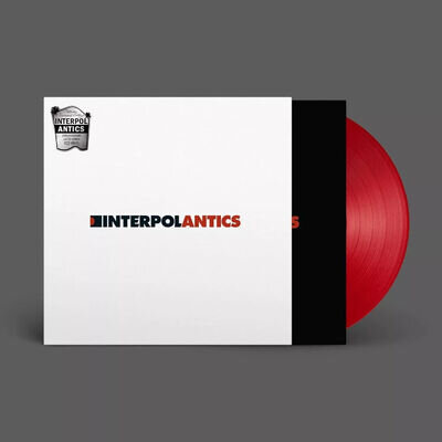 Interpol - Antics. 20th Anniversary Edition Red Vinyl 12" LP Album NEW & SEALED