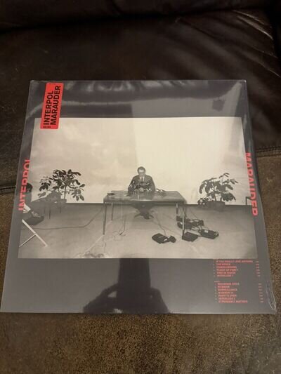 Sealed Interpol - Marauder - Limited Red LP Album - OLE11241 - 2018 New Sealed