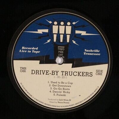 DRIVE-BY TRUCKERS Third Man Live TMR-086 LP VG+ l