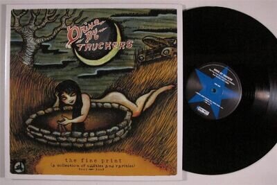 DRIVE-BY TRUCKERS The Fine Print NEW WEST 2XLP VG++/VG+ gatefold l