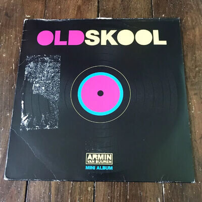 Armin van Buuren - Old Skool (Mini Album) Vinyl Record BLACK 12” 2016