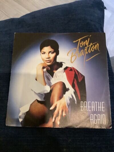 Toni Braxton - Breathe again. Used 7” single record