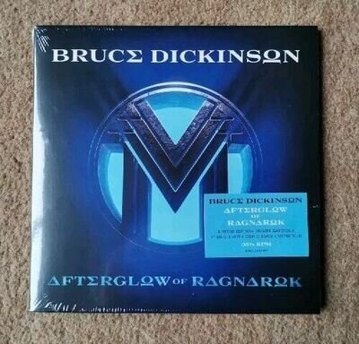 Bruce Dickinson 'Afterglow Of Ragnarok' Gatefold Comic book 7" Vinyl Single