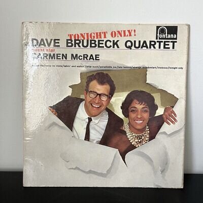 Tonight only by Dave Brubeck/Carmen Mcrae (Record) Vinyl Vintage 50’s Quartet