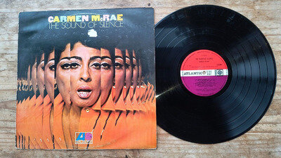 CARMEN McRAE "THE SOUND OF SILENCE" ORIG ATLANTIC UK VINYL LP