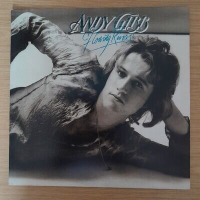 ANDY GIBB - FLOWING RIVERS - POP/DISCO VG+ VINYL LP - YOUR EVERYTHING [BEE GEES]