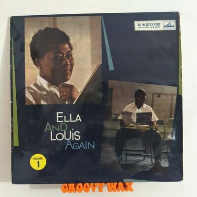 Ella Fitzgerald & Louis Armstrong - Ella And Louis Again Vol 1 - UK Original LP