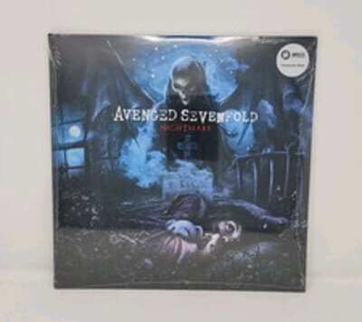 Nightmare - Translucent Blue by Avenged Sevenfold Vinyl LP - Factory Sealed