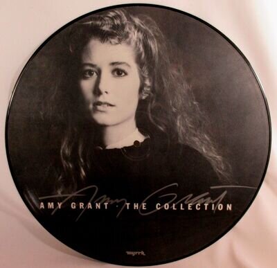 Amy Grant Stay for Awhile Promo Picture Disc LP Excellent Myrrh Records Rare