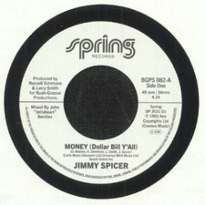 SPICER, Jimmy - Money (Dollar Bill Y'all) - Vinyl (7")