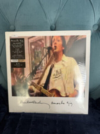 Paul McCartney - Amoeba Gig - 2X Clear & Amber Vinyl LP - BRAND NEW SEALED!