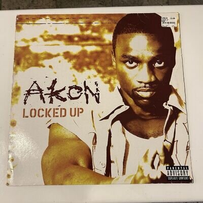 AKON - LOCKED UP - 12” Vinyl Record