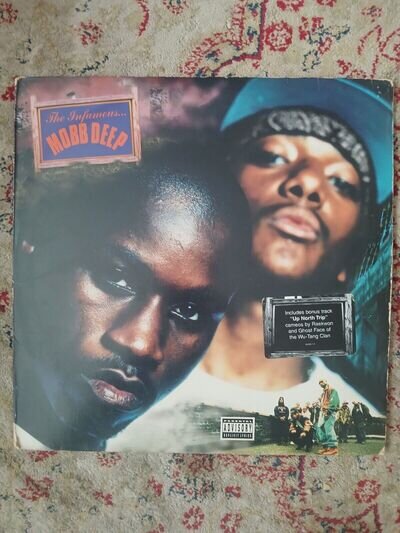 Mobb Deep The Infamous 12" Original Double Vinyl Record LP